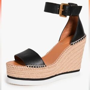 See by Chloe Women's Glyn Wedge Espadrilles